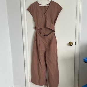 Wilfred Tan Jumpsuit Size 2